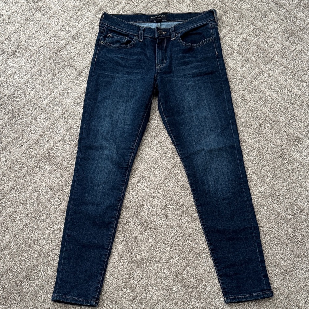 Banana Republic Women's Deep Indigo Skinny Jeans